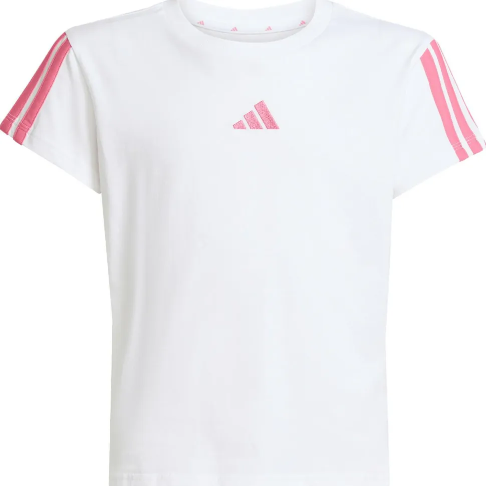adidas - Girl's 3-Stripes Tee - T-Shirt