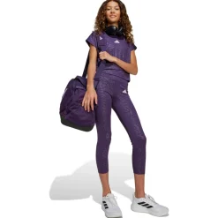 adidas - Kid's All Sports Animal Print Crop T-Shirt - T-Shirt