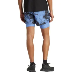 adidas - Own The Run Spray Dye 2in1 Short - Laufshorts