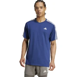 adidas - Own The Run 3-Stripes Tee - Laufshirt