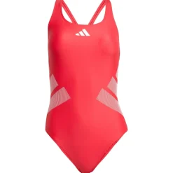 adidas - Women's 3 Bar Logo C-Back Suit - Badeanzug