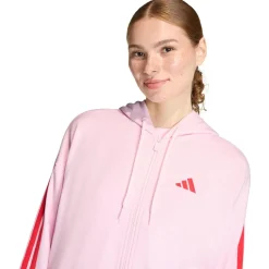 adidas - Women's 3-Stripes French Terry Full Zip Hoodie - Sweat- & Trainingsjacke