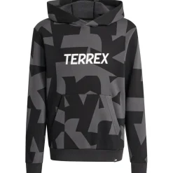 adidas Terrex - Kid's MT AOP Logo - Hoodie