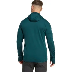 adidas Terrex - Terrex Techrock CW+ Wind Hooded Fleece - Fleecejacke