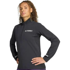 adidas Terrex - Women's Terrex Xperior Half Zip Longsleeve - Longsleeve
