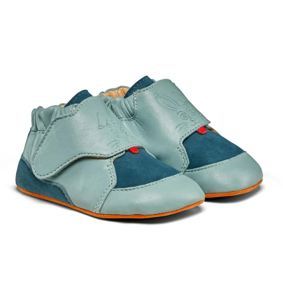 Affenzahn - Kid's Krabbelschuh Leder Crawly - Barfußschuhe