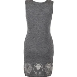 Albmerino - Women's T-Kleid Schäfchen - Kleid