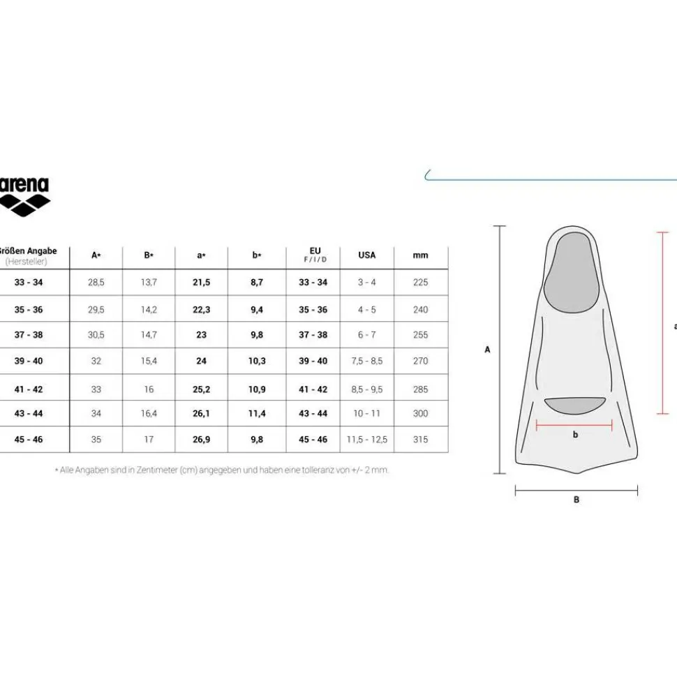 Arena - Powerfin - Schwimmflossen
