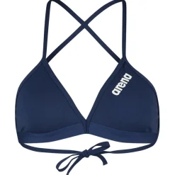 Arena - Women's Team Swim Top Tie Back Solid - Bikini-Top