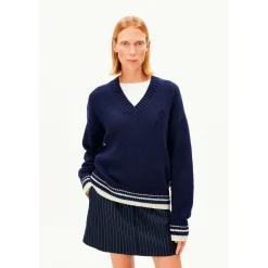 ARMEDANGELS - Women's Iconic Å College Knit Sweater - Pullover