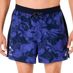 Asics - Fujitrail All Over Print 5'' Short - Laufshorts