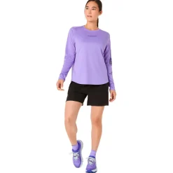 Asics - Women's Fujitrail Logo L/S Top - Laufshirt