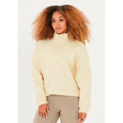 ATHLECIA - Women's Florrie Sherpa Half Zip - Pullover