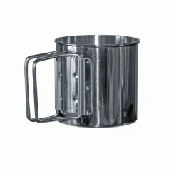 Basic Nature - Edelstahlbecher Faltgriff