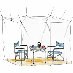 Basic Nature - Moskitonetz Klassik Doppel Mesh 850 - Moskitonetz