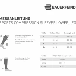 Bauerfeind Sports - Sports Compression Sleeves Lower Leg - Beinlinge