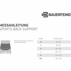 Bauerfeind Sports - Sports Back Support - Sportbandage