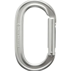 Black Diamond - Oval Keylock Carabiner - Schnappkarabiner