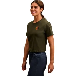 Black Diamond - Women's Faded Crop S/S Tee - T-Shirt