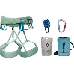 Black Diamond - Women's Momentum Harness Package - Kletterset