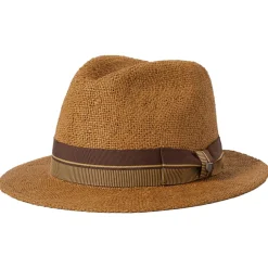 Brixton - Roma Straw Fedora - Hut