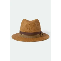 Brixton - Roma Straw Fedora - Hut