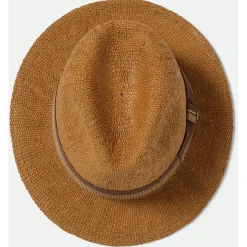 Brixton - Roma Straw Fedora - Hut