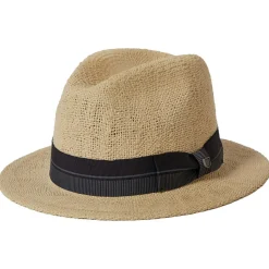 Brixton - Roma Straw Fedora - Hut