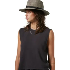 Brixton - Women's Carolina Straw Packable Travel - Hut