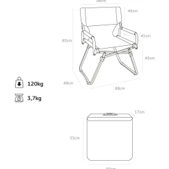 Campo Libre - Ama Go - Campingstuhl