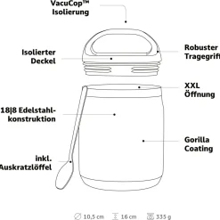 Campo Libre - Lotta 400 ml - Essensaufbewahrung