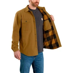 Carhartt - Canvas Fleece-Lined Shirt Jacket - Hemd