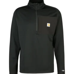 Carhartt - Mock Neck Half-Zip T-Shirt - Longsleeve
