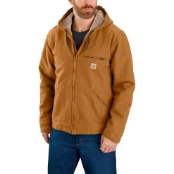 Carhartt - Washed Duck Sherpa Lined Jacket - Freizeitjacke