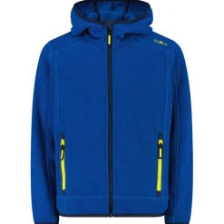 CMP - Boy's Jacket Fix Hood Jacquard Knitted - Fleecejacke