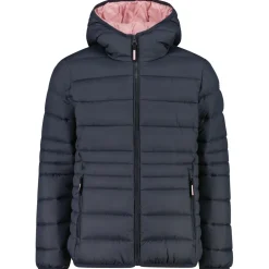 CMP - Girl's Down Jacket Fix Hood Taffeta - Kunstfaserjacke
