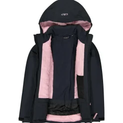 CMP - Girl's Jacket Snaps Hood Twill - Skijacke