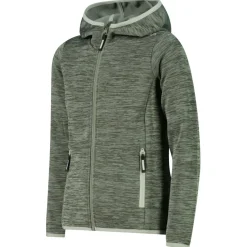 CMP - Girl's Jacquard Knitted Jacket Fix Hood - Fleecejacke