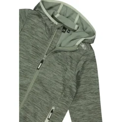 CMP - Girl's Jacquard Knitted Jacket Fix Hood - Fleecejacke