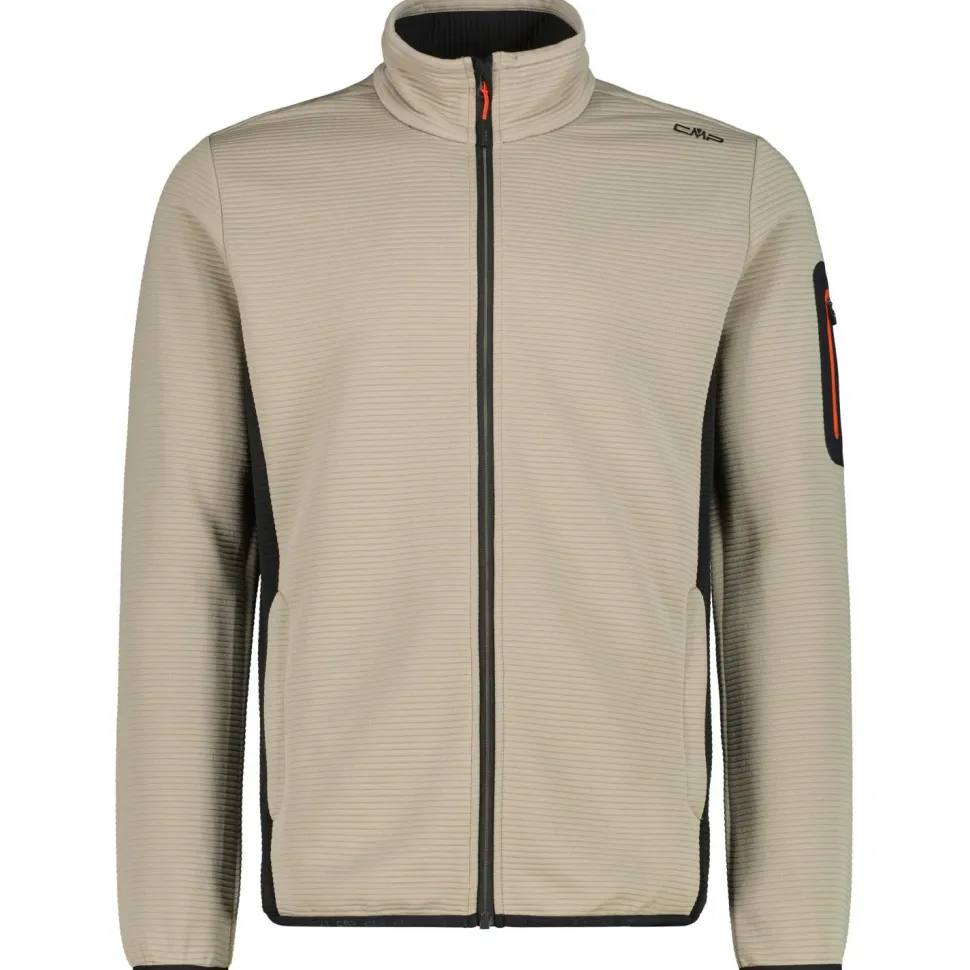 CMP - Striped Jacquard Jacket - Fleecejacke