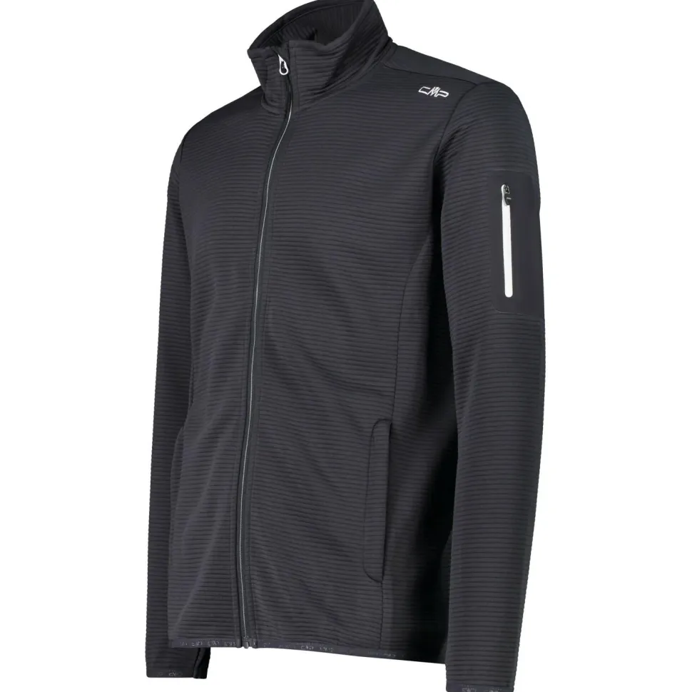 CMP - Striped Jacquard Jacket - Fleecejacke