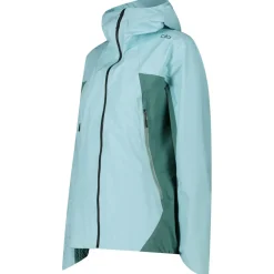 CMP - Women's 2 Layer Jacket Fix Hood - Regenjacke