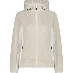 CMP - Women's Jacket Fix Hood Jacquard Knitted - Fleecejacke