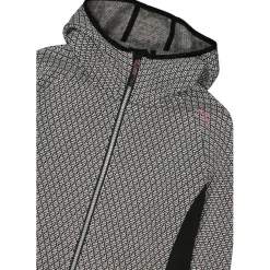 CMP - Women's Jacket Fix Hood Jacquard Knitted - Fleecejacke