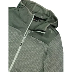 CMP - Women's Jacquard Knit Jacket Fix Hood - Fleecejacke