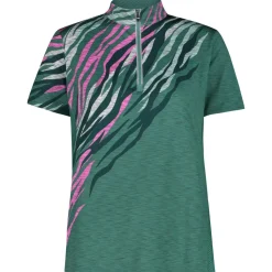 CMP - Women's Melange Stretch T-Shirt Free Bike - Radtrikot