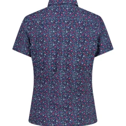 CMP - Women's Shortsleeve Shirt with Pattern - Bluse