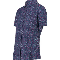 CMP - Women's Shortsleeve Shirt with Pattern - Bluse
