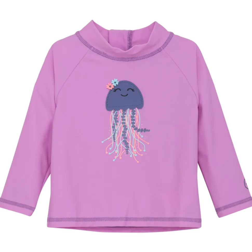 Color Kids - Baby T-Shirt L/S with Application - Lycra