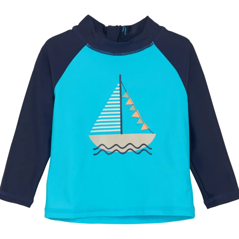 Color Kids - Baby T-Shirt L/S with Application - Lycra
